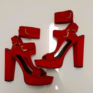 Jubilee Neoprene Platform Sandals Heels